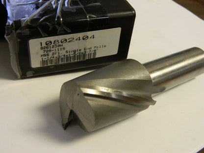 Interstate 1-1/4 1-5/8" LOC  3-7/8" OAL, 2 Fl  Square End Mil Lot of 3. 720-1119