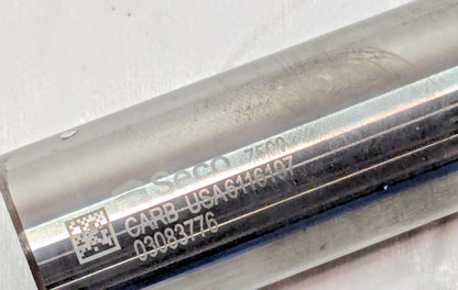 Seco Carbide Corner Radius End Mill 4FL ALTIN3/4" X 3/4" X 3/4" X 3" 03083776