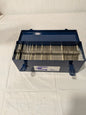 260 Pc Stainless Steel Slotted Shim Assortment , 0.001 to 0.125" Thickness 17200