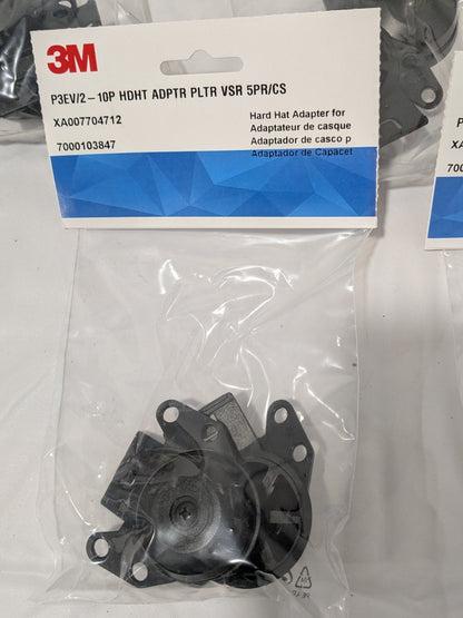 3M Peltor Hard Hat Adapter for Visors P3EV/2, Face Protection 5 PAIR 7000103847
