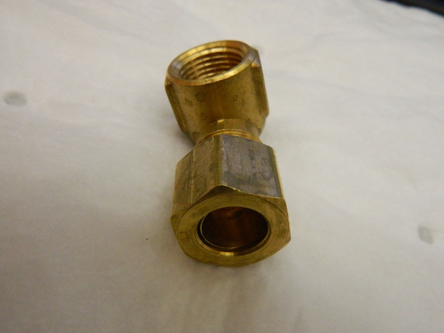 PARKER 3pk Compression Tube Female Elbow: 3/8-18" 170C-8-6