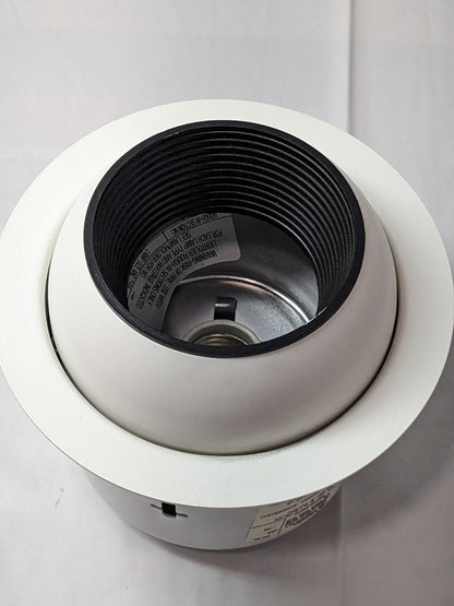 Lightolier 5" Aperture Baffle Eyeball Reflector Trim  1022