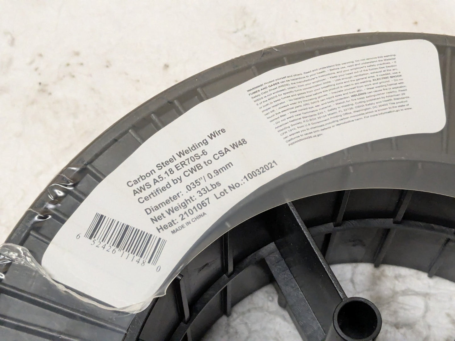 33 lb Spool of Welders Choice MIG Welding Wire 0.035" Carbon Steel ER70S6-035-33
