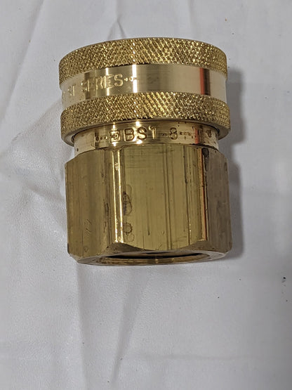 PARKER SERIES ST COUPLER BODY, 1-11-1/2, 1IN. BODY, BRASS BST-8