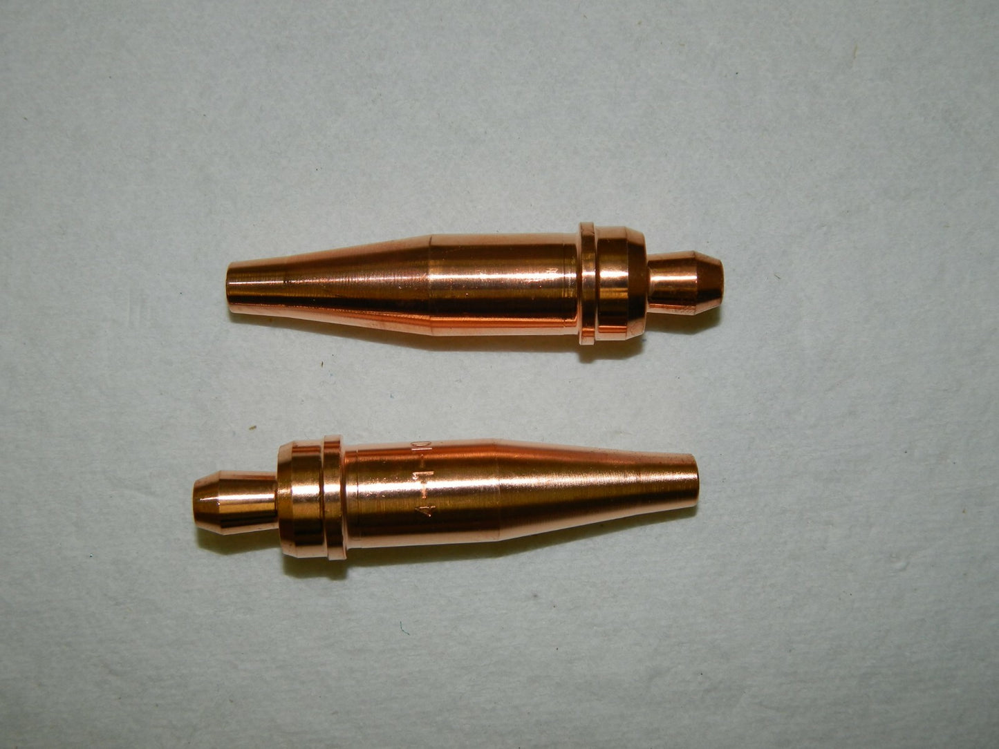 Gentec Cutting Torch Tips  No. 4 Acetylene 2-1/2 to 3"  QTY 2  02730026