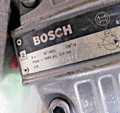 BOSCH Variable Displacement Vane Pump 3000 PSI X 210 bar 0513400212 PARTS/REPAIR