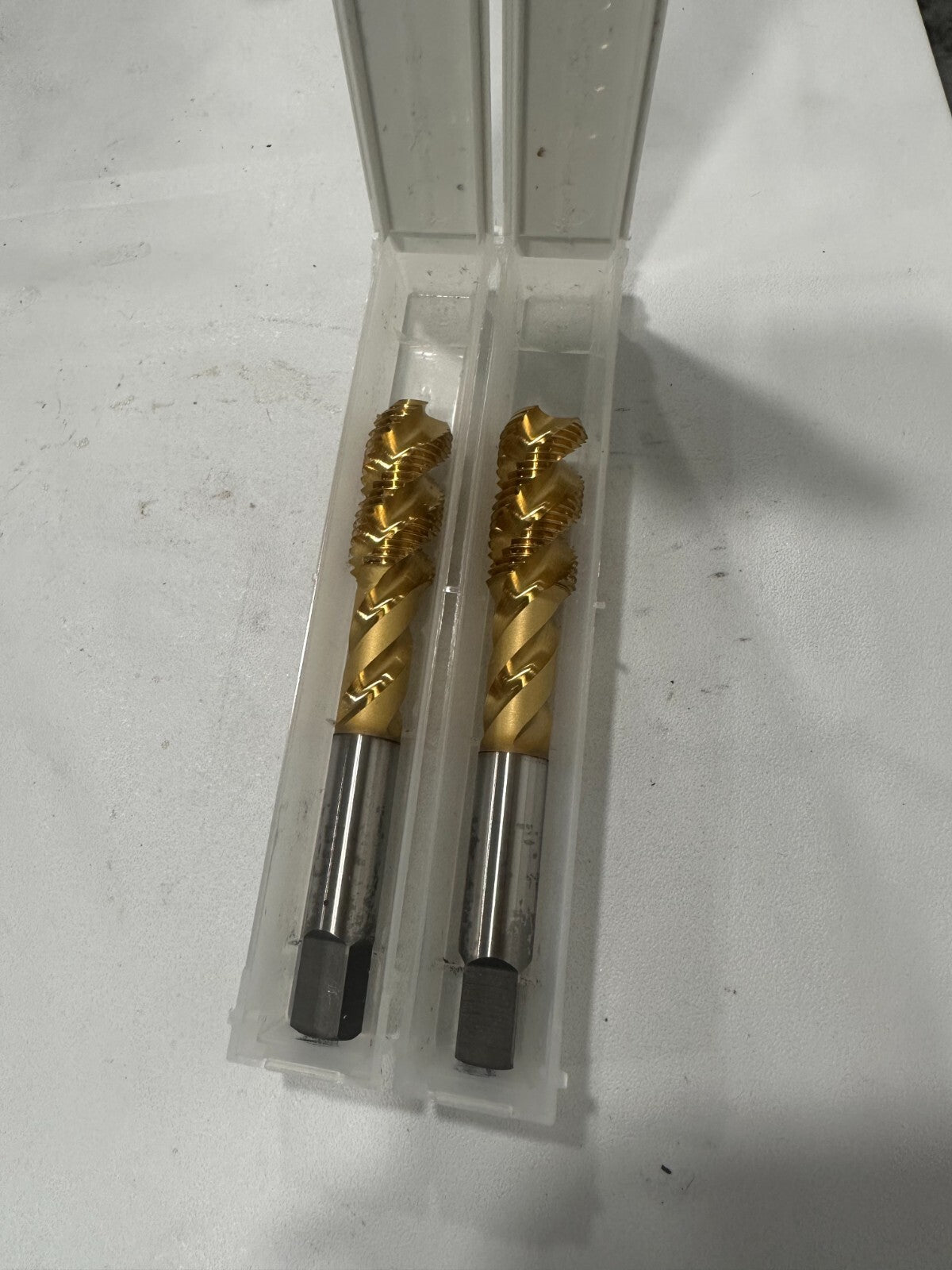OSG 2pk of Spiral Flute Taps 1/2-20 UNF 3 Fl Bottoming Chamfer HSS 1432505