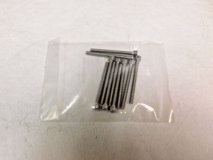 Socket Cap Screw #6"-32 UNC 1-1/2" LUH SS Lot of 10 Grade 316 R56000636