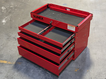 Sunex Professional Service Cart 5-Drawer Tool Box 500 lb. Capacity 8045