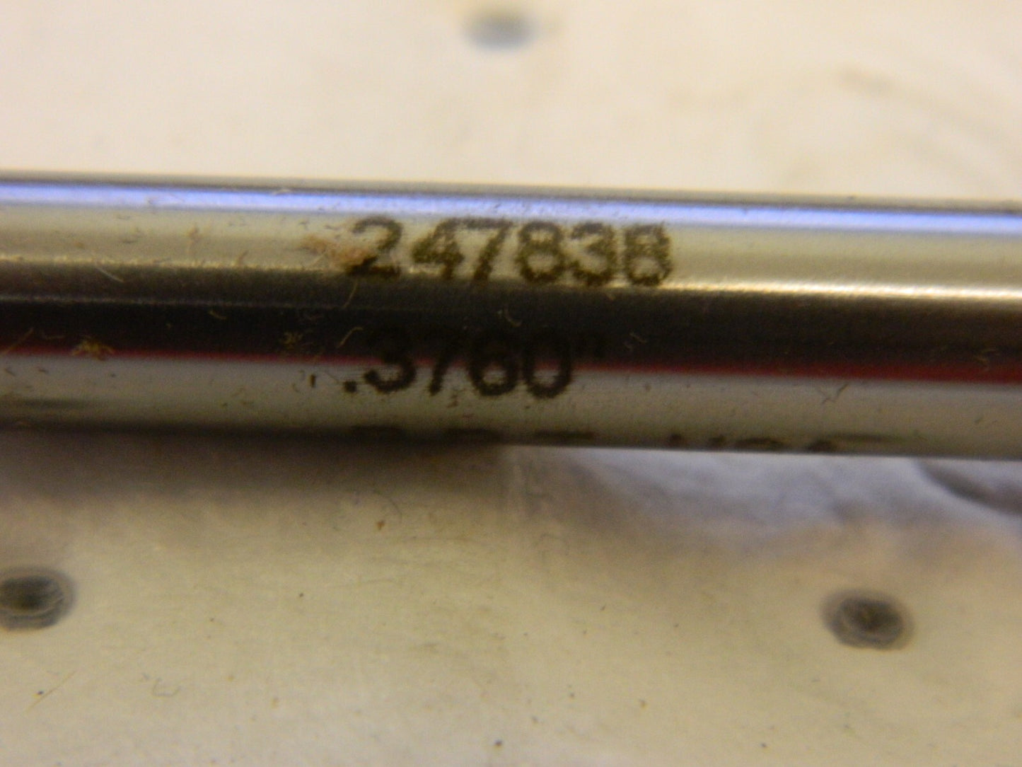 Chucking Reamer: 0.376 Dia 7 OAL 1-3/4 Flute Length Carbide 247838