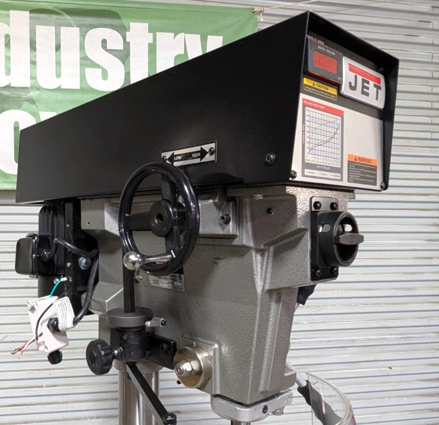 JET J-A5818 15" Drill Press  220/440V 3Phase 1HP Variable Speed *Scratch & Dent*