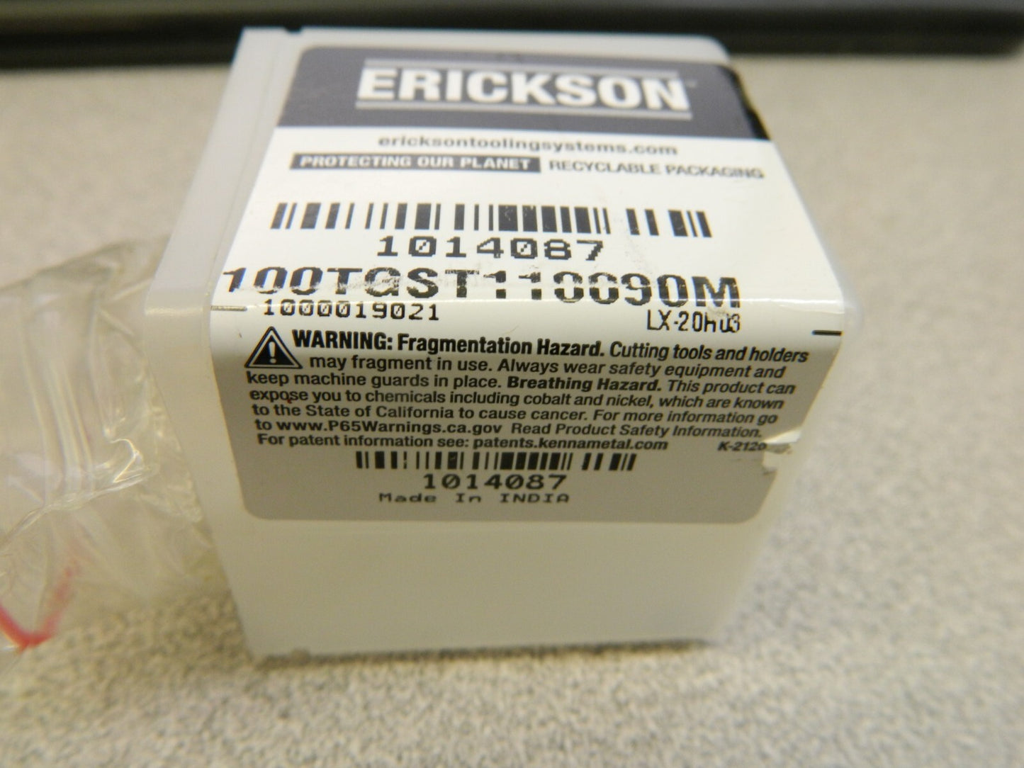 Erickson Tap Collet: TG & PG 100, 0.4331 1014087