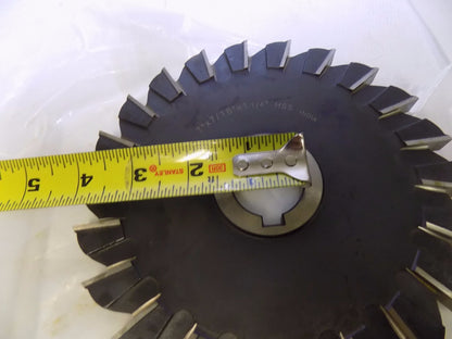 Interstate Side Milling Cutter 7"x 7/16" x 1-1/4" HSS 22 Straight
