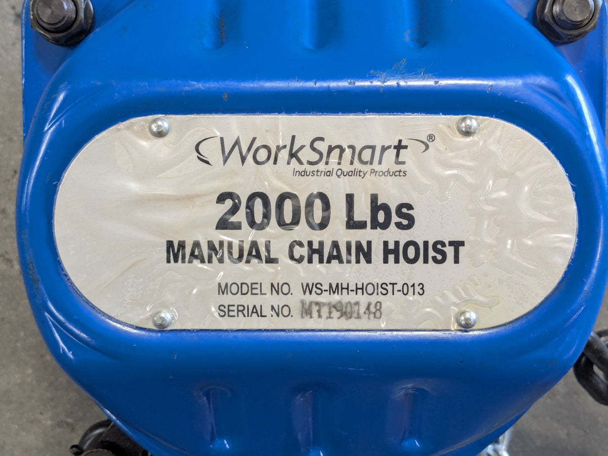 Pro Source Manual Hand Chain Hoist 2000 lb. Capacity 15 ft. Lift