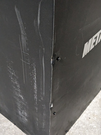 Metal Man Deluxe Welding Tool Box Storage Cabinet 4 Drawer DWC1 Used
