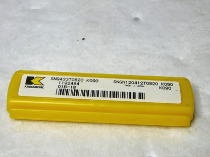 Kennametal Ceramic Turning Inserts SNG433T0820 Grade K090 Qty 5 1192484