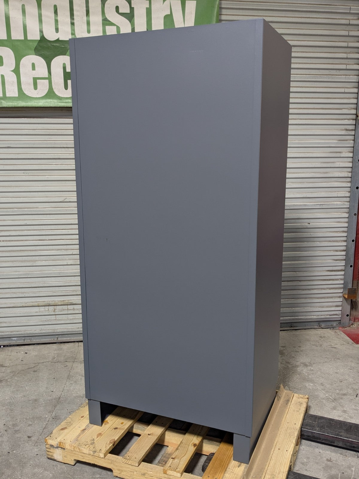 Durham Heavy Duty Storage Cabinet w/ Bins 4-Shelves 12 Ga. Welded Steel
