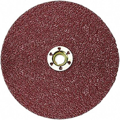 (25) 3M Fiber Disc: 5" Disc Dia, 5/8-11 Hole, Quick Change TN, 36 G 7100099036