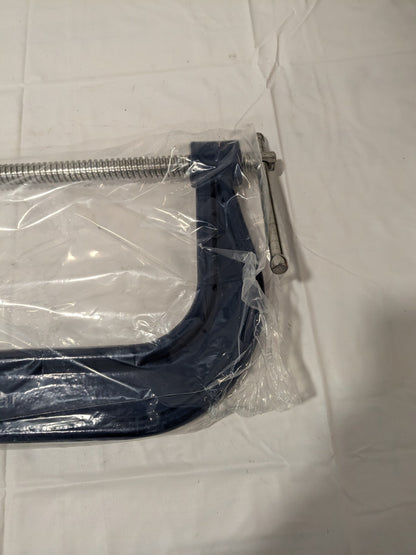 GIBRALTAR C-Clamp: 12" Max Opening, 6-5/16" Throat Depth CCM00400-1