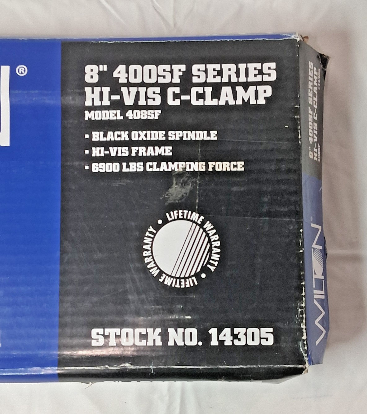 Wilton Forged Steel C-Clamp Regular-Duty  8-1/4"MO 5"TD 14305