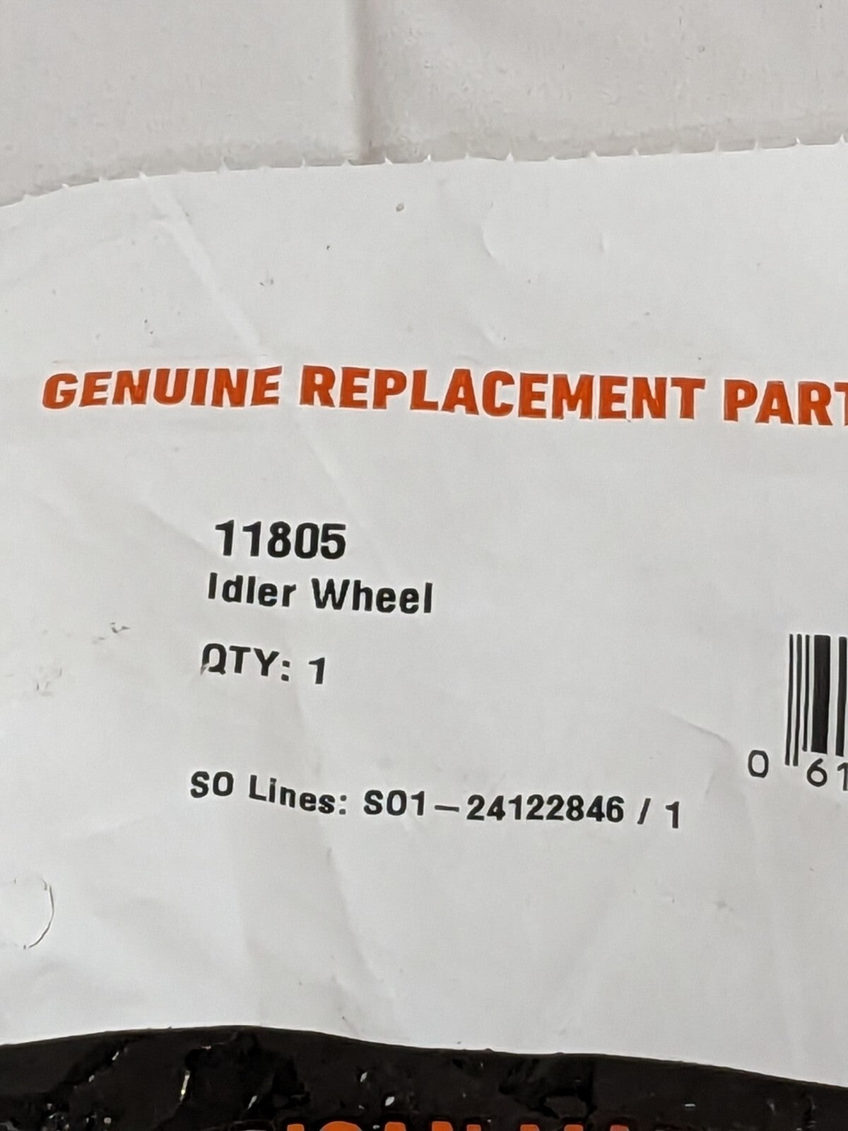 DYNABRADE Idler Wheel: Use with 11450 & 11477 Model 11805