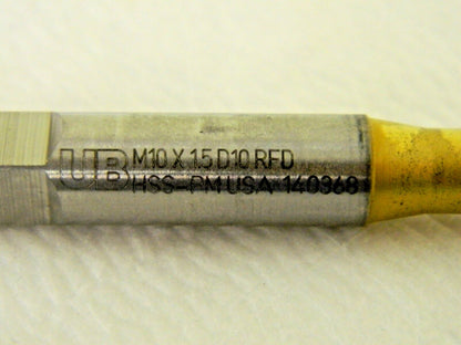 Union Butterfield Bottoming Thread Forming Tap HSS M10x1.50  6H D10 TiN 1713057