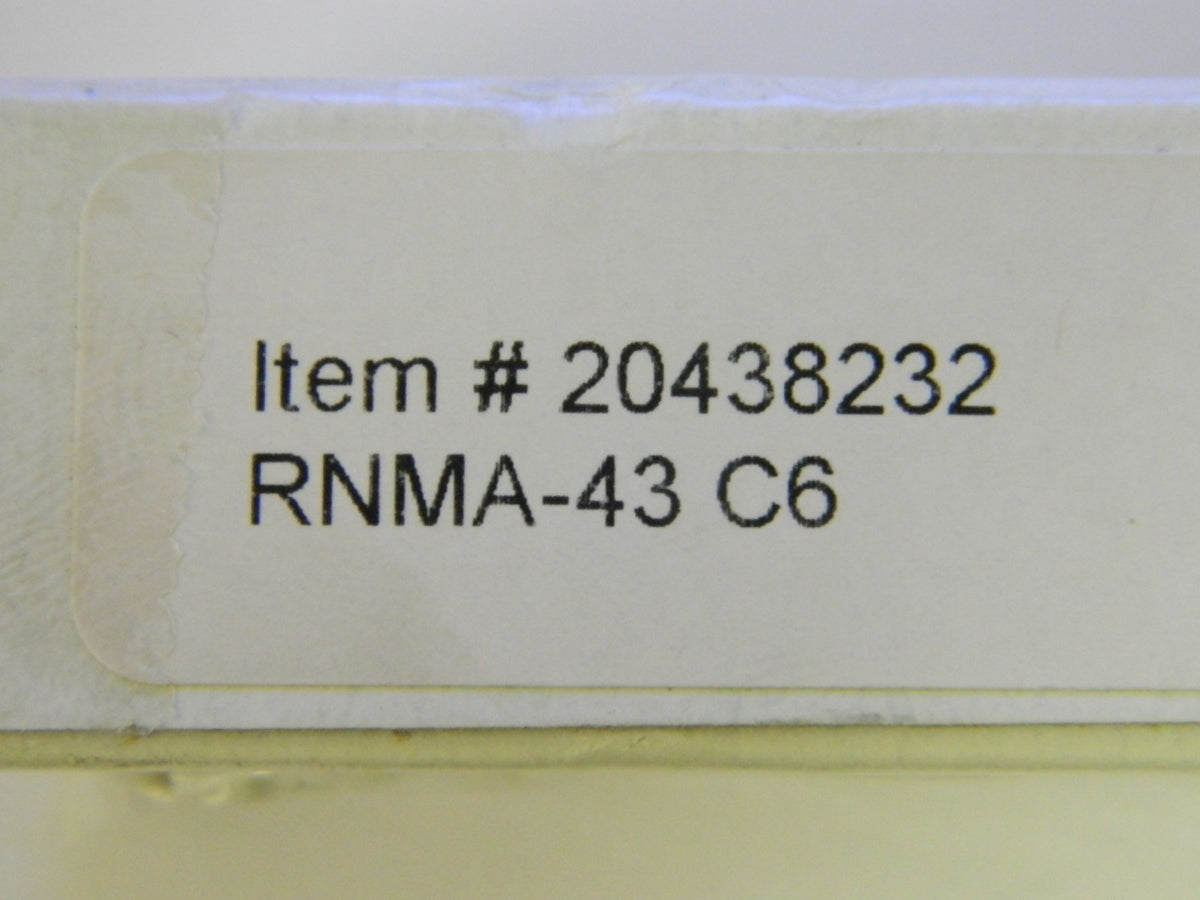 Michigan Drill Carbide Inserts RNMA-43 Grade C6 Qty. 5 20438232