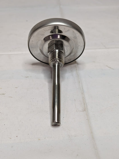 WIKA Bimetal Dial Thermometer: 50 to 300 ° F, 2-1/2" Stem Length 20025D008G2