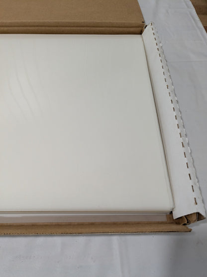 Idesco 10 mil Thick Plastic Pouch, 12"X18" Box of 50 CLB12018005D