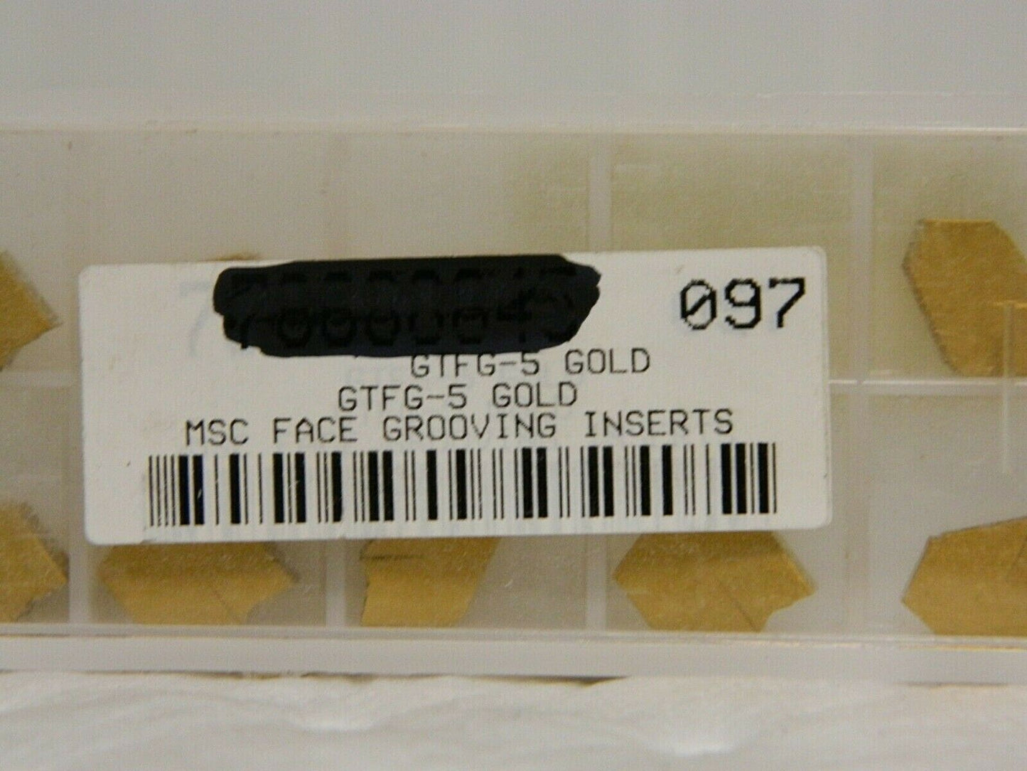 PRO GTFG 0.16" Cutting Width Carbide Grooving Insert QTY 10 78688645