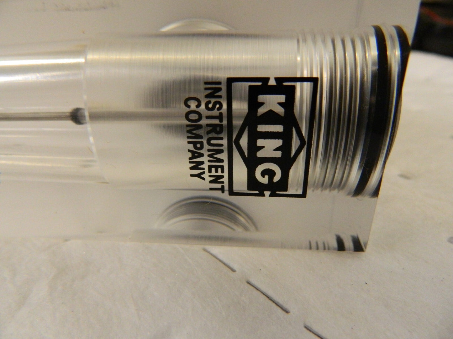 KING 1" M Port Block Style Panel Mount Flowmeter 75202106C-06