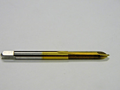 Hertel High Speed Steel Spiral Point Tap 2FL Tin Finish Pack of 10  41113622