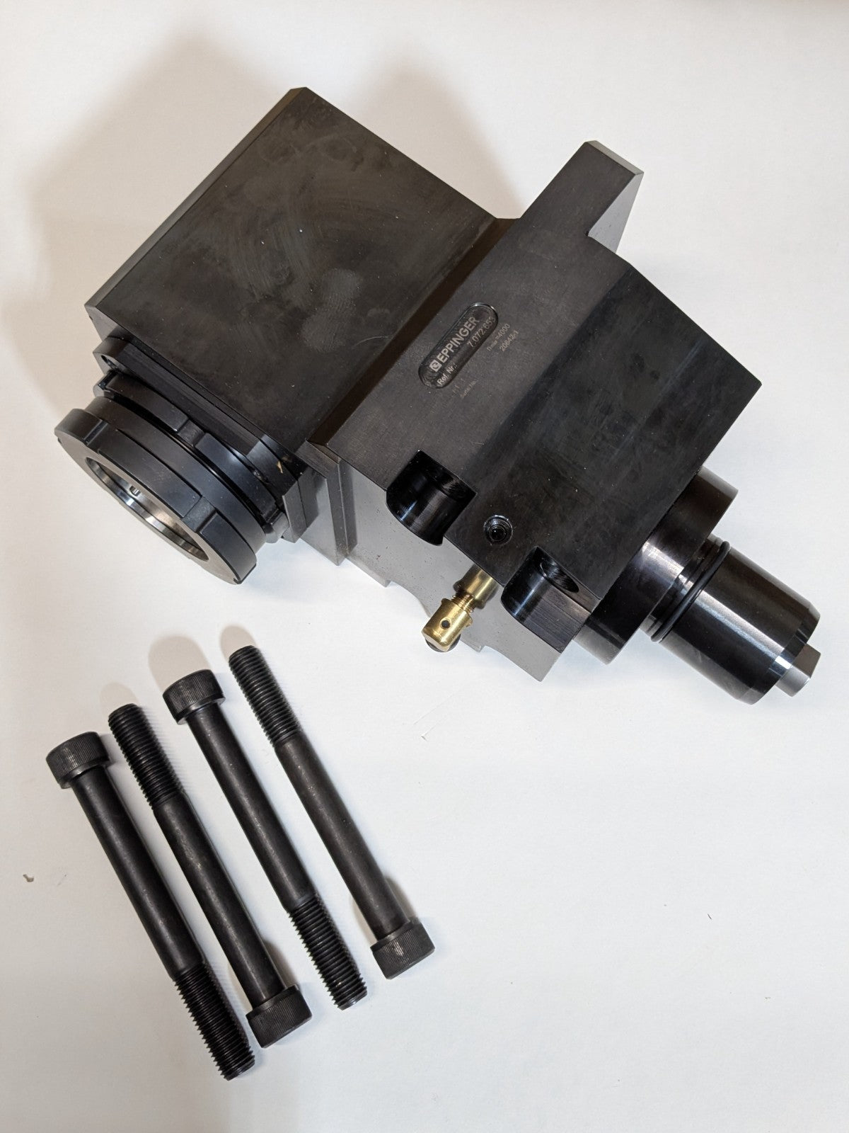 Eppinger CAT40 Angular Quick-Change Drilling / Milling Head Collet Chuck 1075070