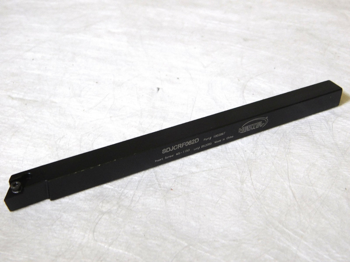 Hertel Indexible Turning Toolholder 3/8 x 3/8 Shank RH 6 OAL SDJCRF062D