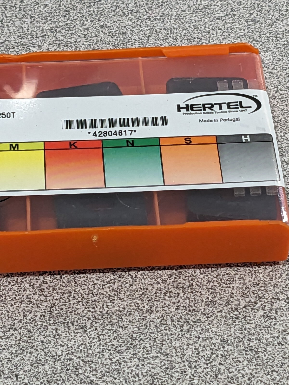 HERTEL Turning Insert: CNMM 646L14 HC1250T, Solid Carbide Qty 10 42804617