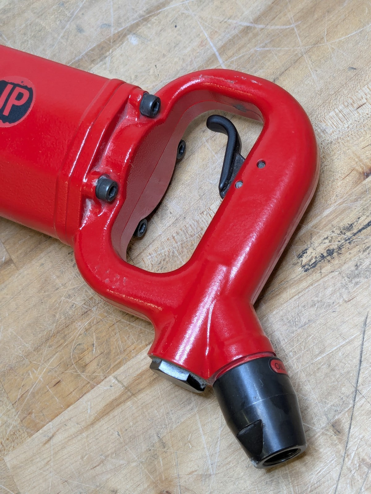 Jupiter Pneumatics Industrial Air Drill 1200 RPM 1 HP 90 PSI Missing Chuck