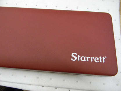 STARRETT 0 to 6" Range, 6 Rod, Mechanical Depth Micrometer incomplete 52324