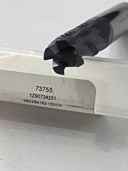 Sandvik Coromant  Corner Radius End Mill: 7.95 mm Dia, 4 Flute, Solid Carbide