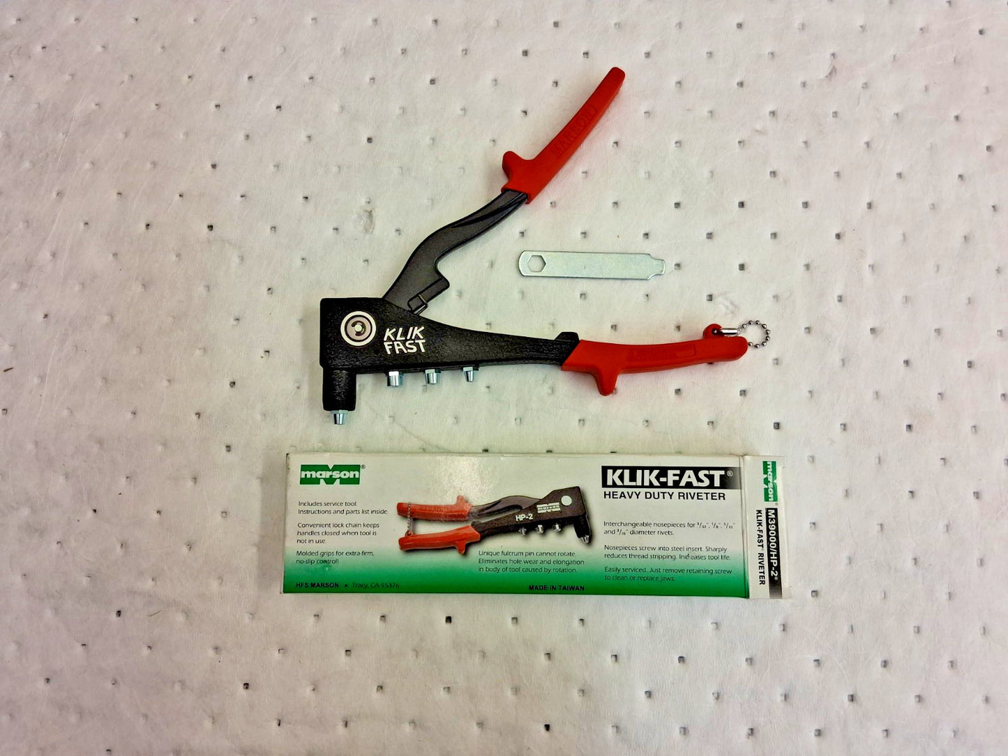Marson Right Angle Head Hand Riveter M39000