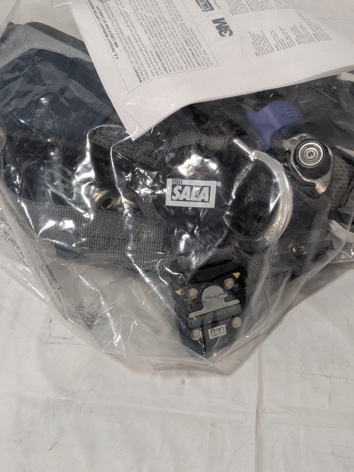 DBI-SALA Fall Protection Harnesses 420 Lb, Sz Small,Reflective Polyester 1140121