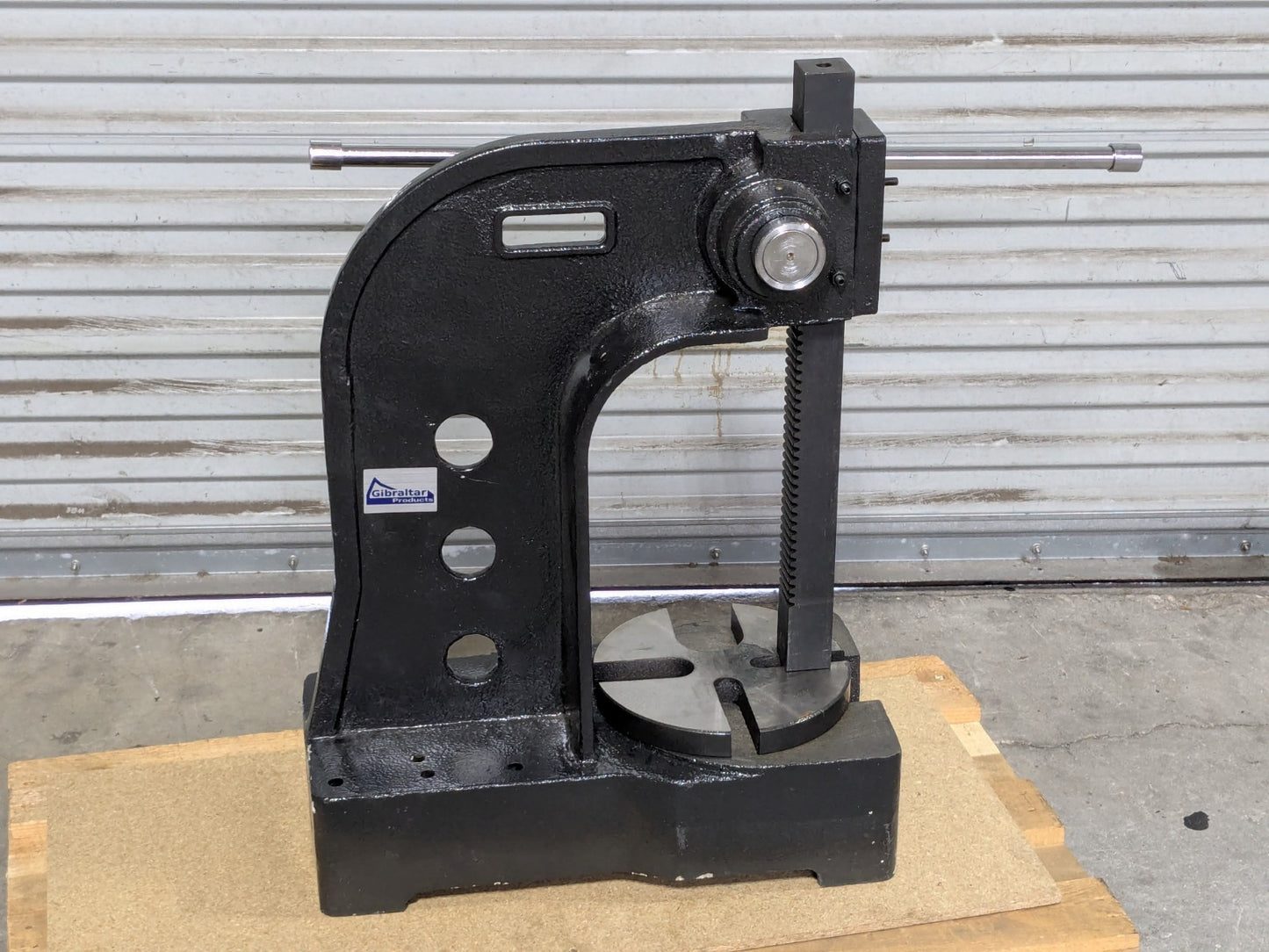 Gibraltar Heavy Duty Manual Arbor Press 4 Ton Pressure 16-3/4" Stroke