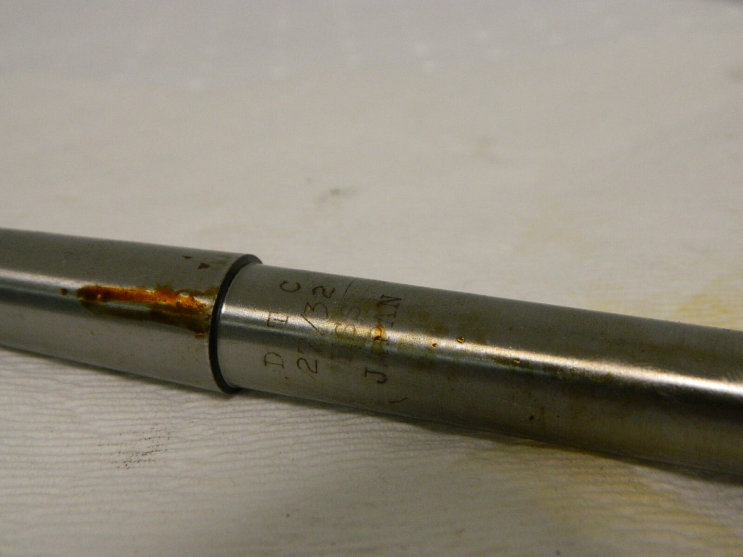 DTC HSS Straight Flute Expanding Chucking Reamer 27/32 Taper Shank 02530541