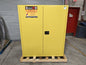 Securall Vertical Drum Storage Cabinet 120 Gal. Capacity V1110 Scratch N Dent