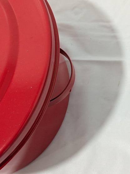Eagle 2 Quart Capacity, Coated Steel, Red Bench Can B602 SMALL DENTS