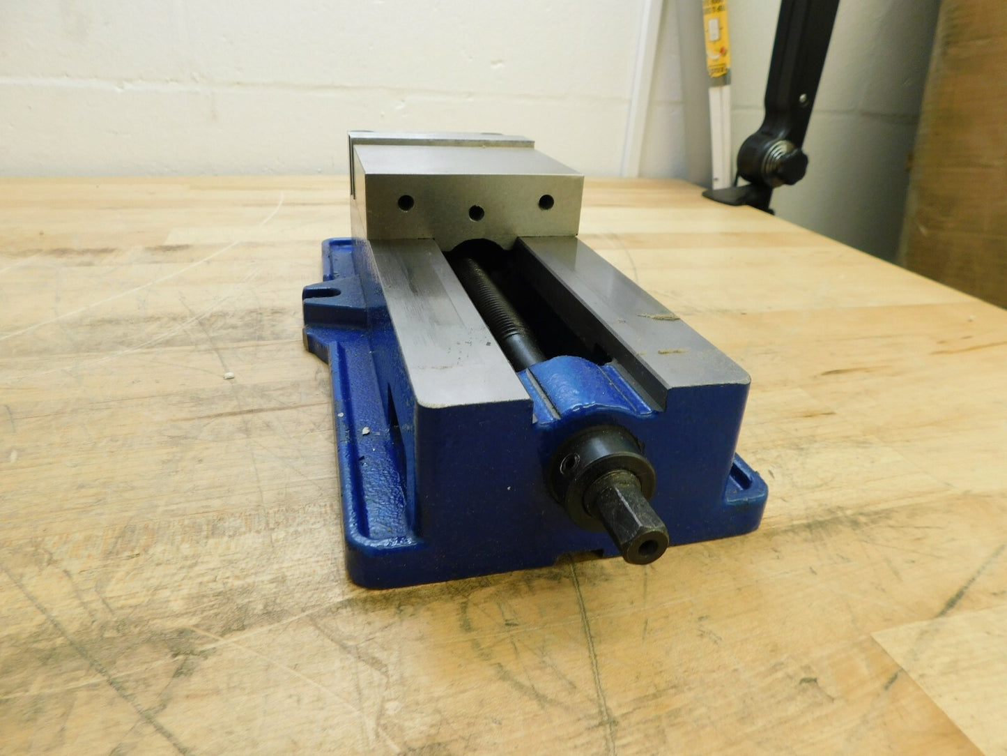 Interstate Stationary Machine Vise 4" Jaw Width 4"Opening Cap Horizontal 0030613