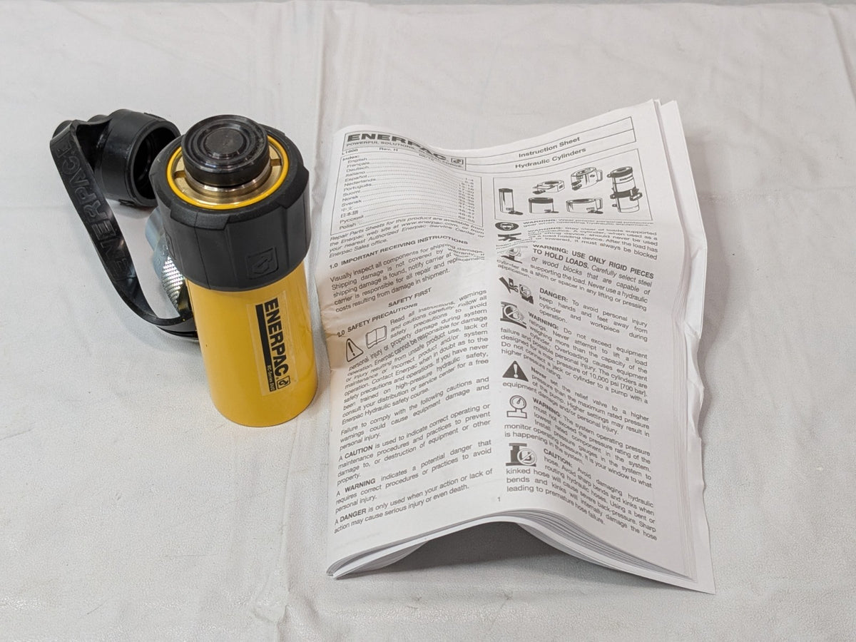 Enerpac Hydraulic Cylinder 5 Ton Capacity 1" Stroke RC51