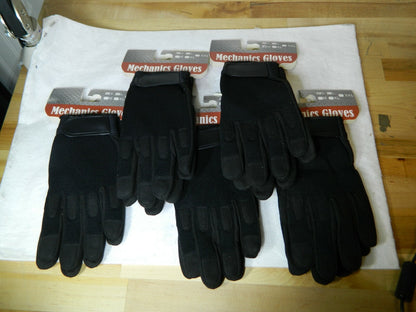 Ability One Size S (7) Synthetic Leather Anti-Vibration/Impact Glove Qty 5 Pairs