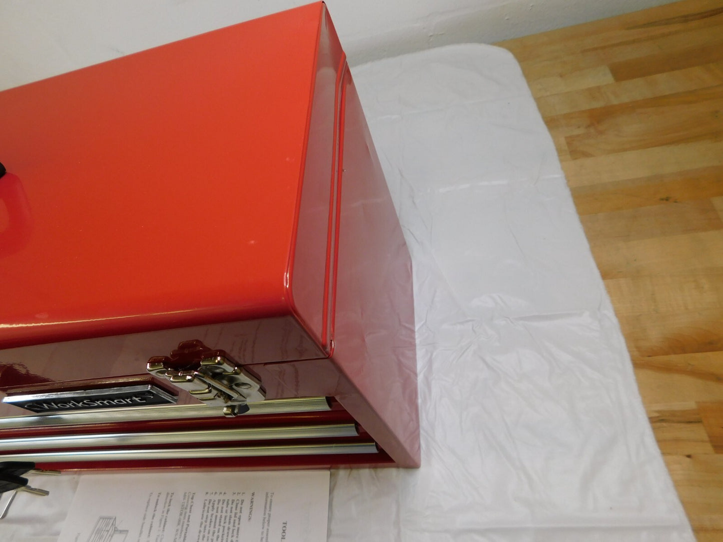 Worksmart Tool Chest: 3 Drawers, 8-5/8″ , 11-7/8″, 20-1/2WS-MH-TSTOR-001