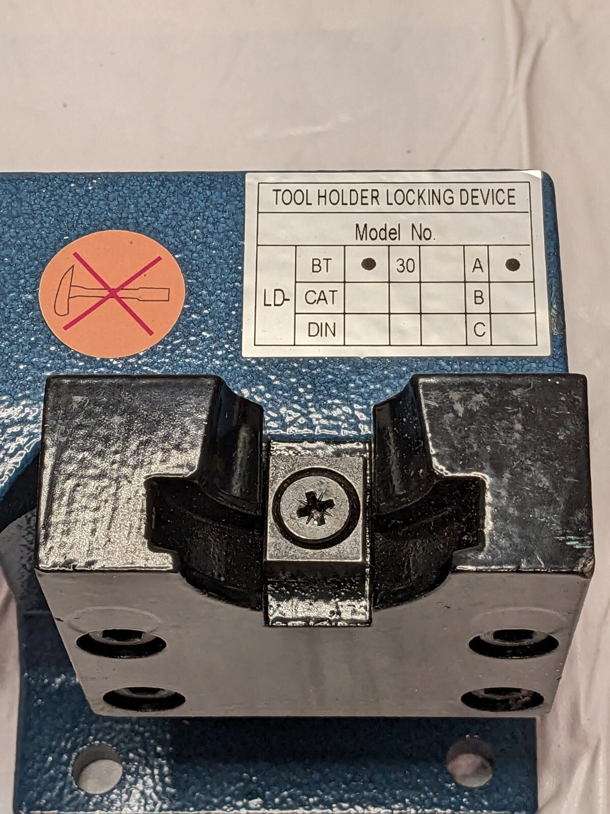 2 Positions, BT30 Compatible Tool Holder Tightening Fixture 287-6021