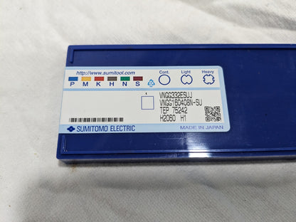 SUMITOMO Turning Insert: VNGG332ESUJ H1, Carbide 1033W3V